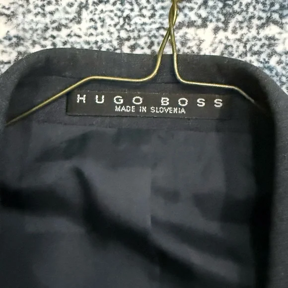 Hugo Boss Dark Gray Suit Jacket & Trousers Set